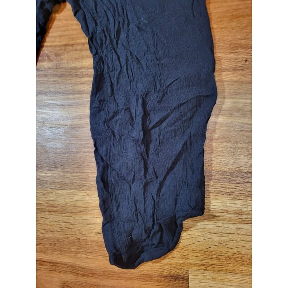 Prana Size Small Tomomi Black Gauze Romper - Picture 2 of 5